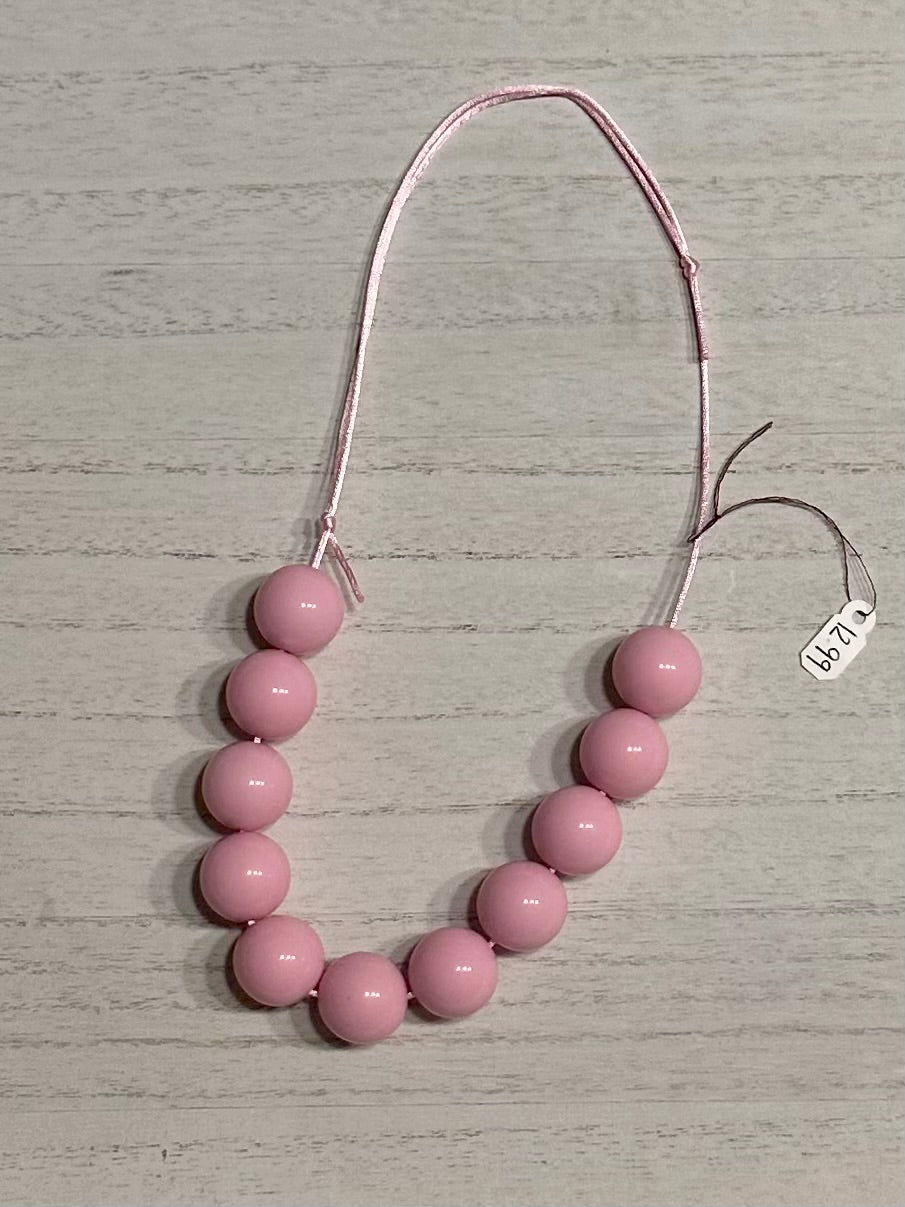 Bubblegum Bead Necklaces