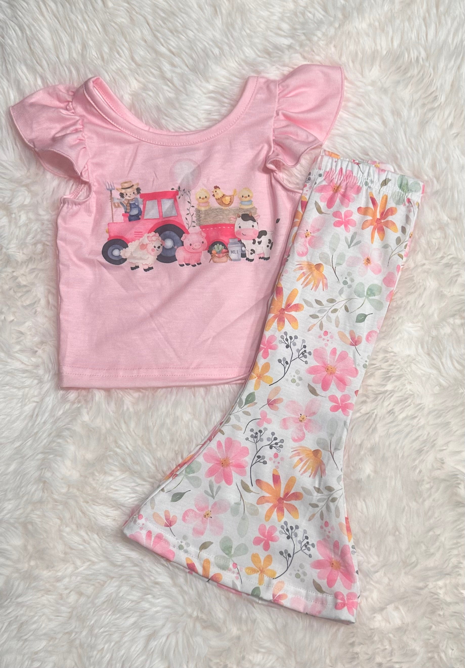 Pink Farm Set