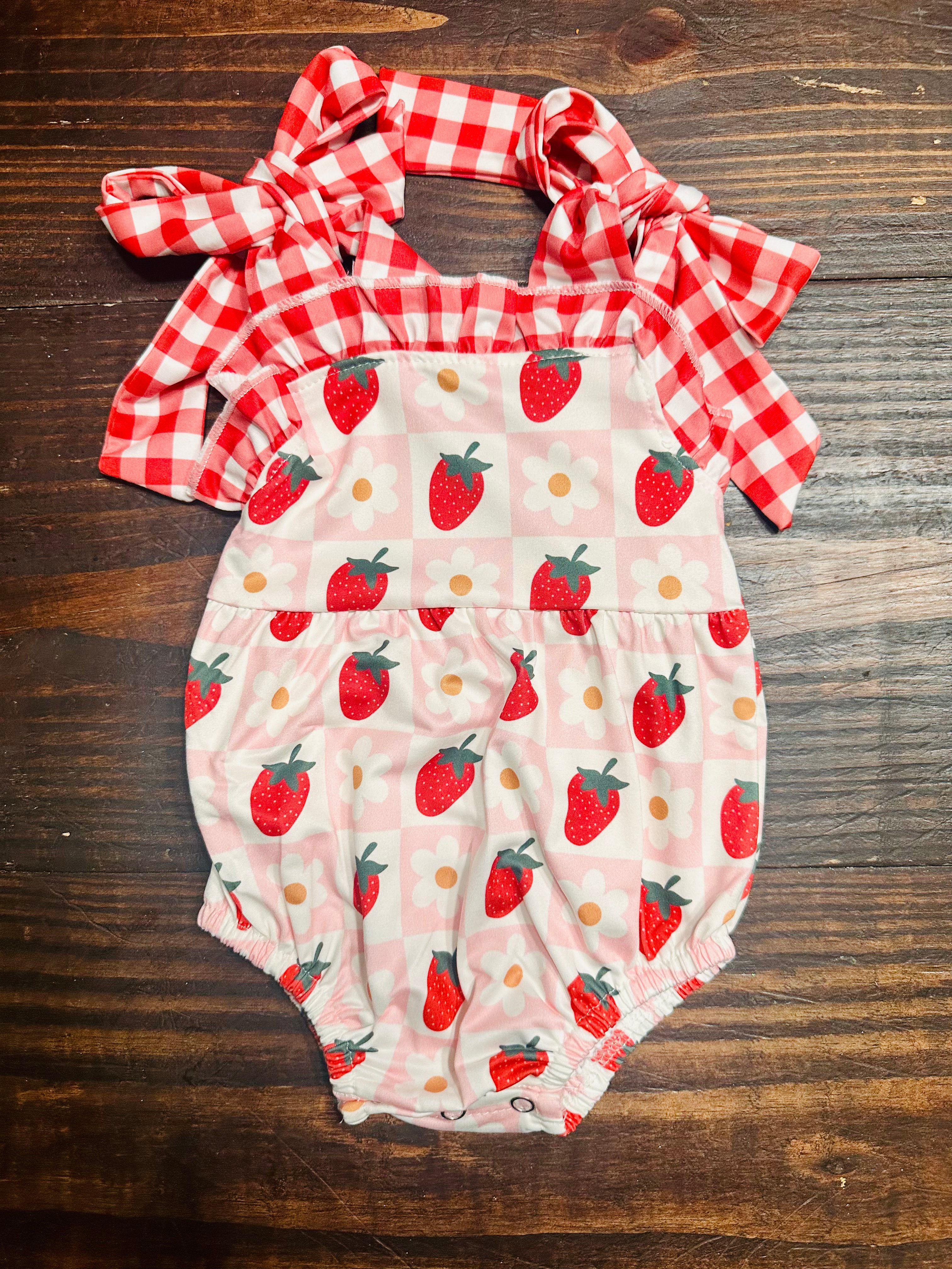 Strawberry Romper