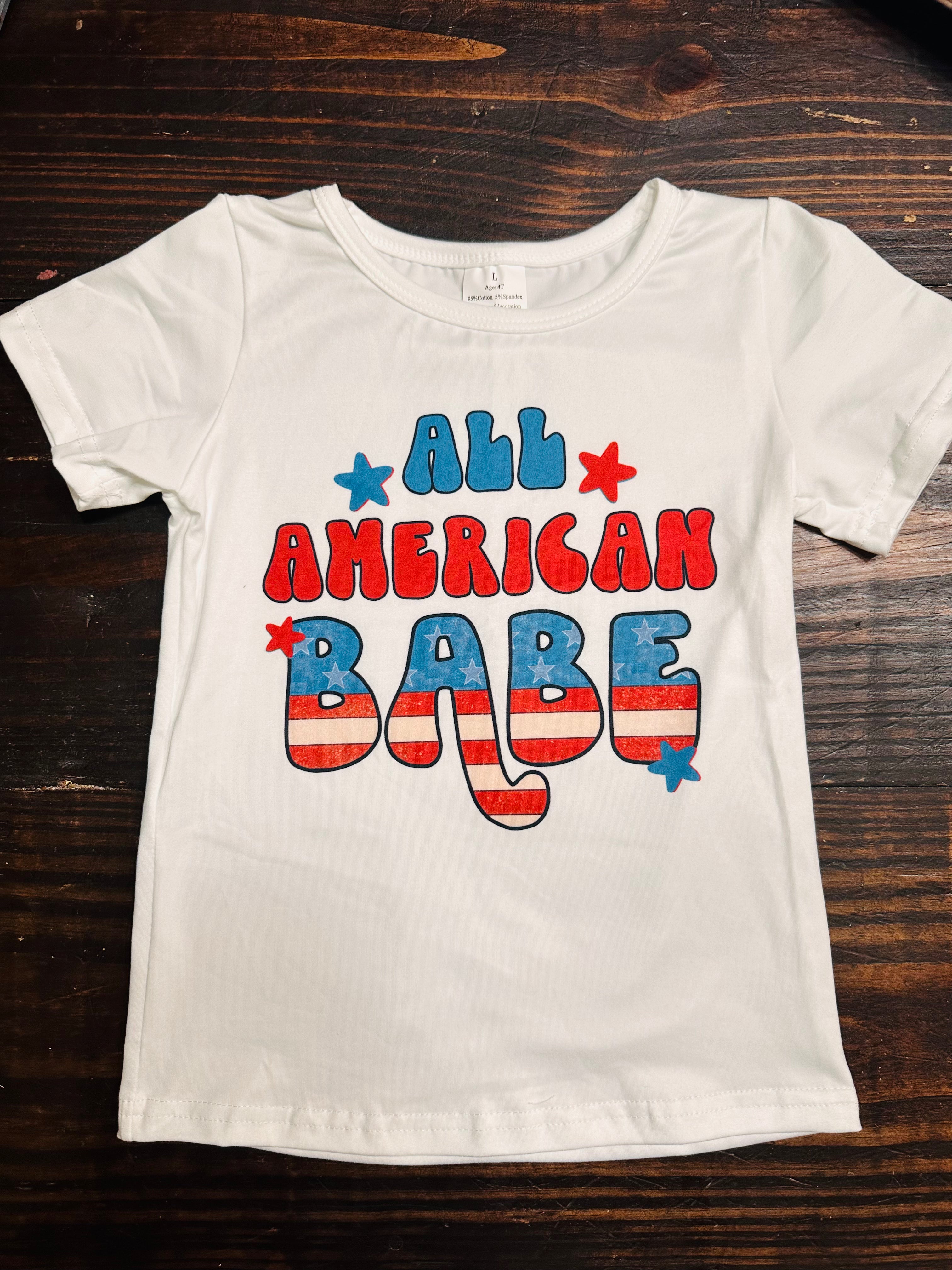 All American Babe Tee