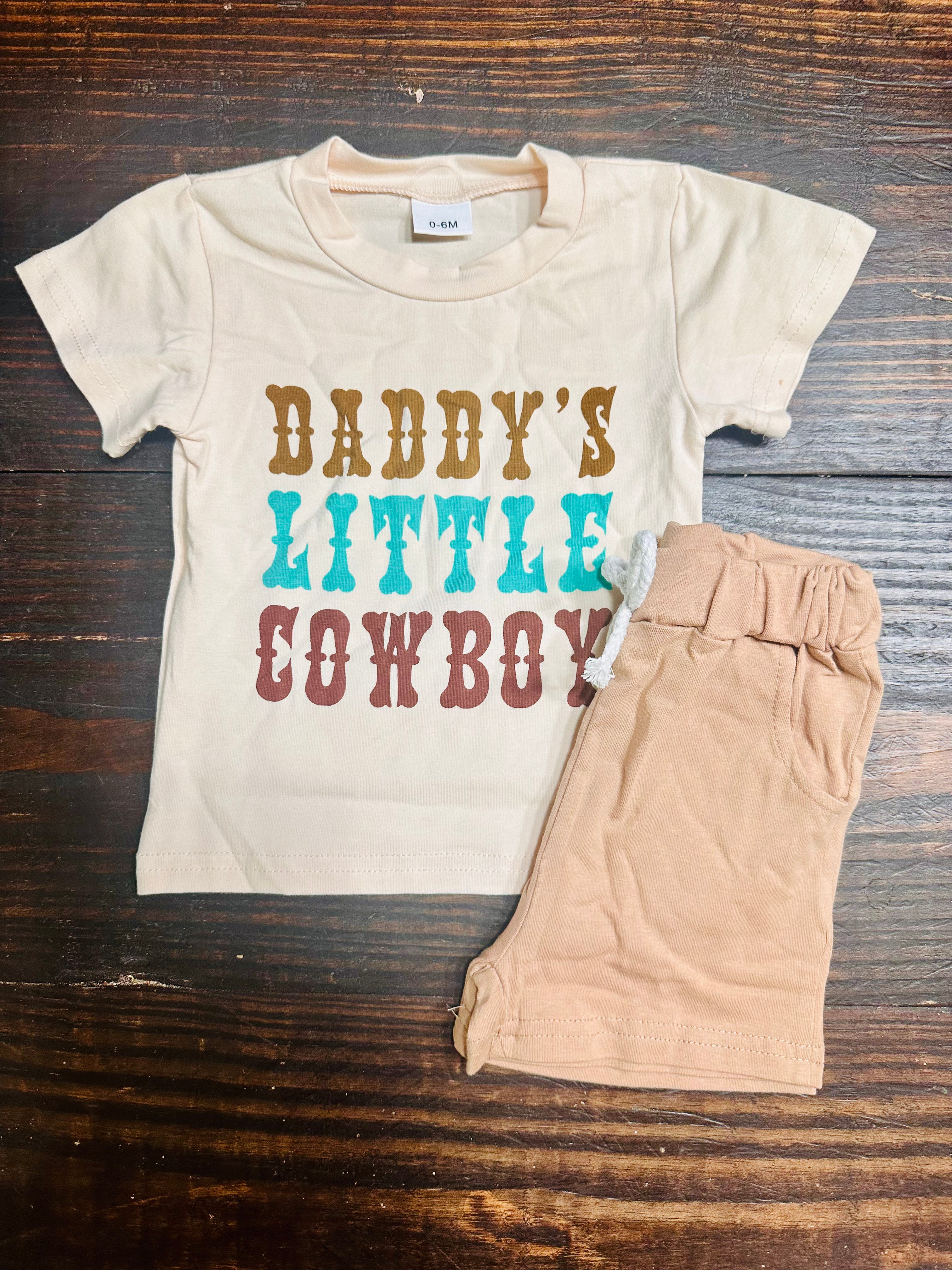 Daddy's Little Cowboy Set