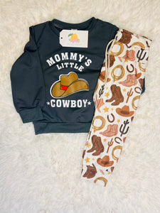 Mommy's Little Cowboy Set