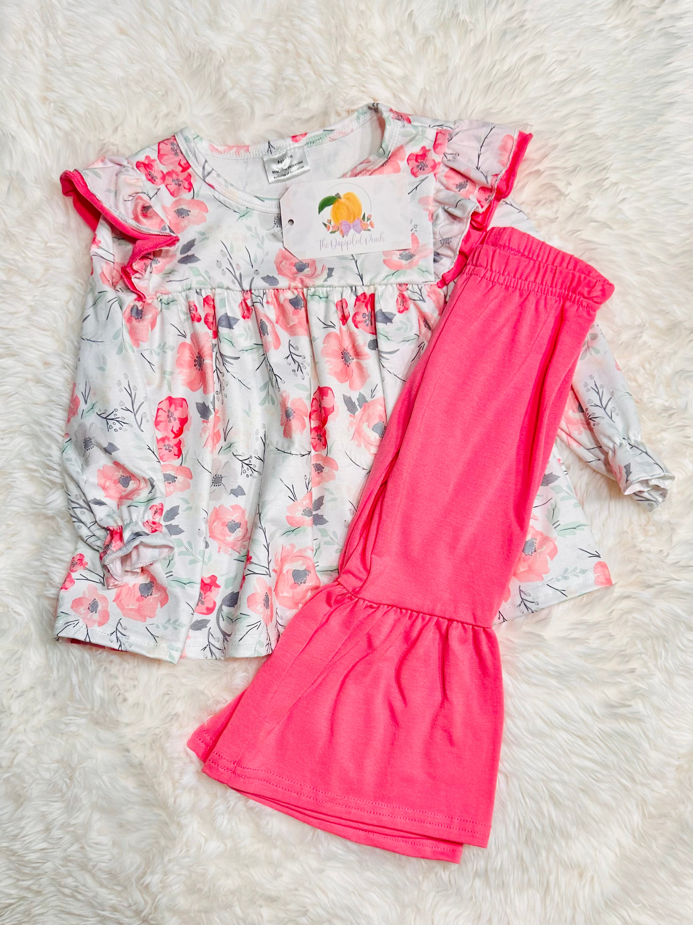 Pink Floral Set