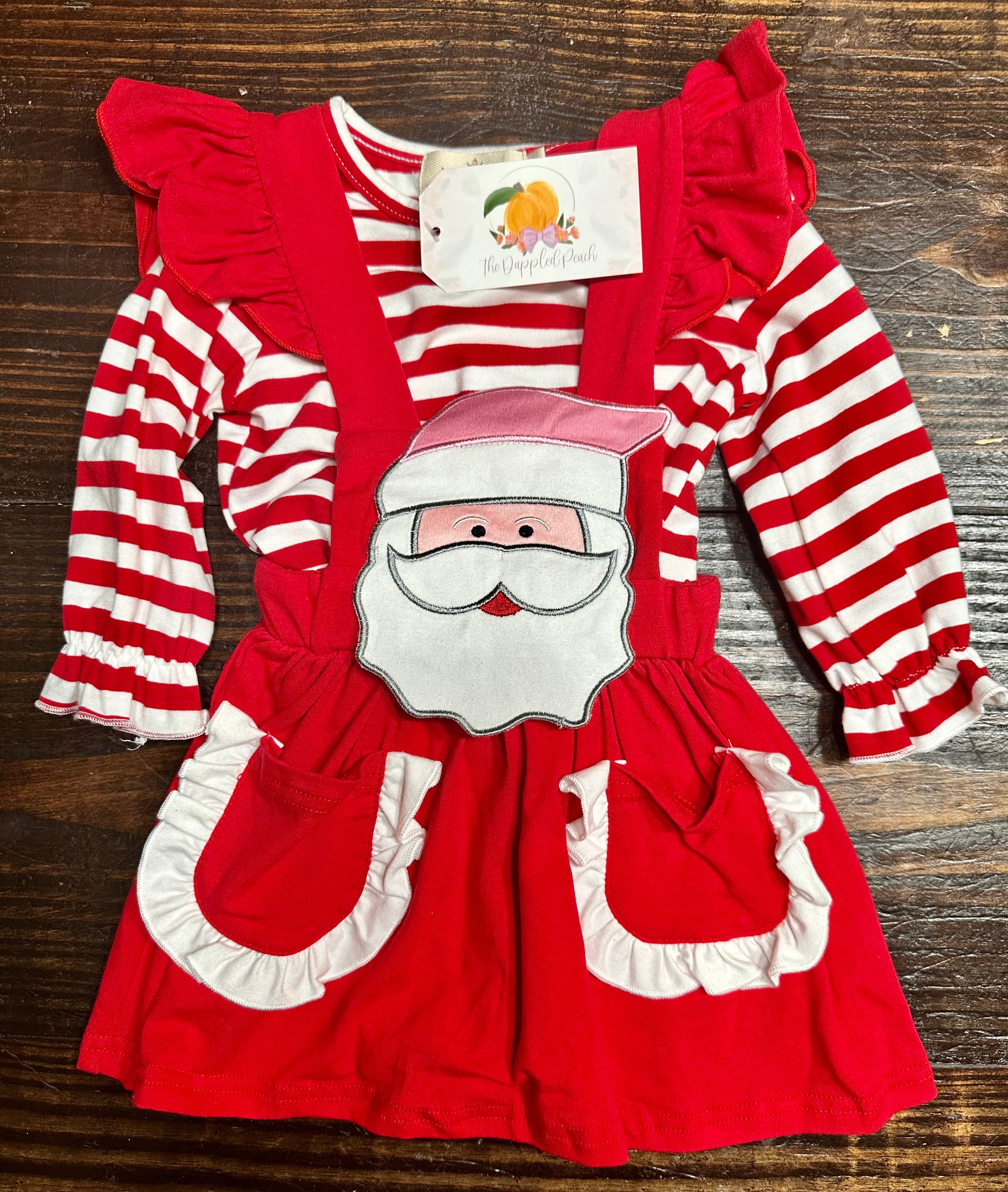 Striped Santa Dress