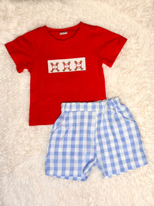 Embroidered Baseball Set