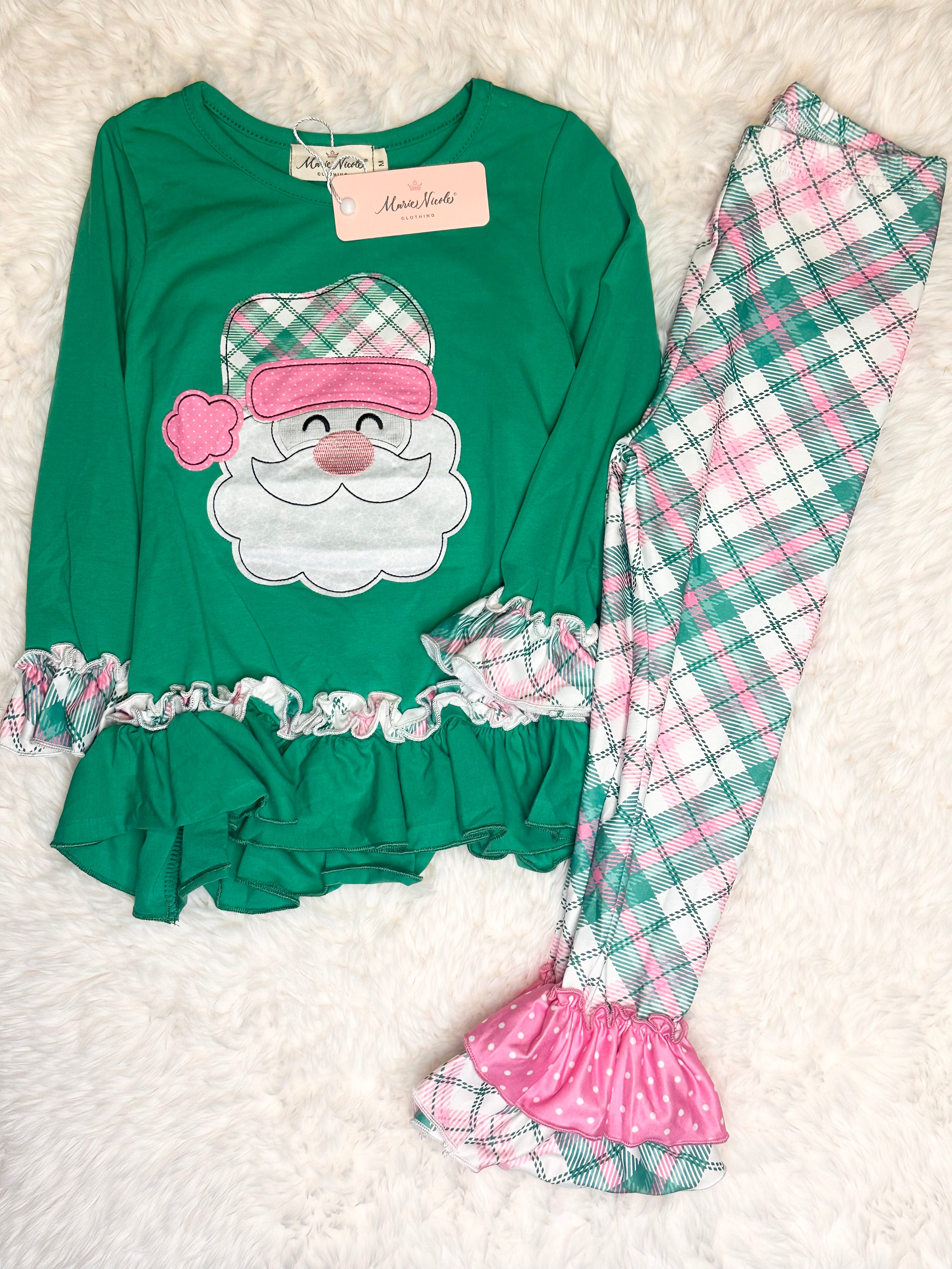 Green Santa Set