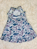 Load image into Gallery viewer, Gray Camo Athletic Dress
