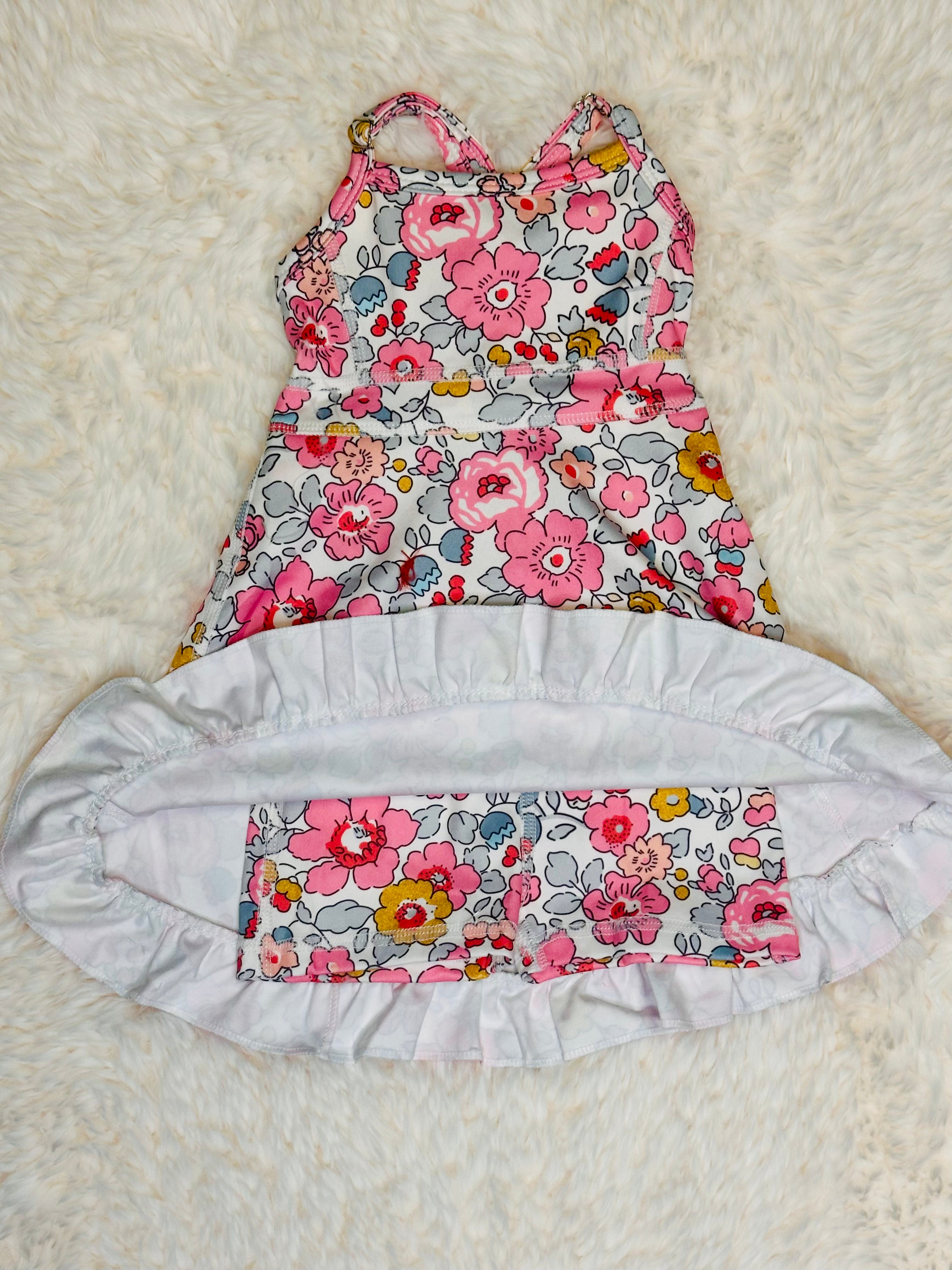 Spring Floral Athletic Dress