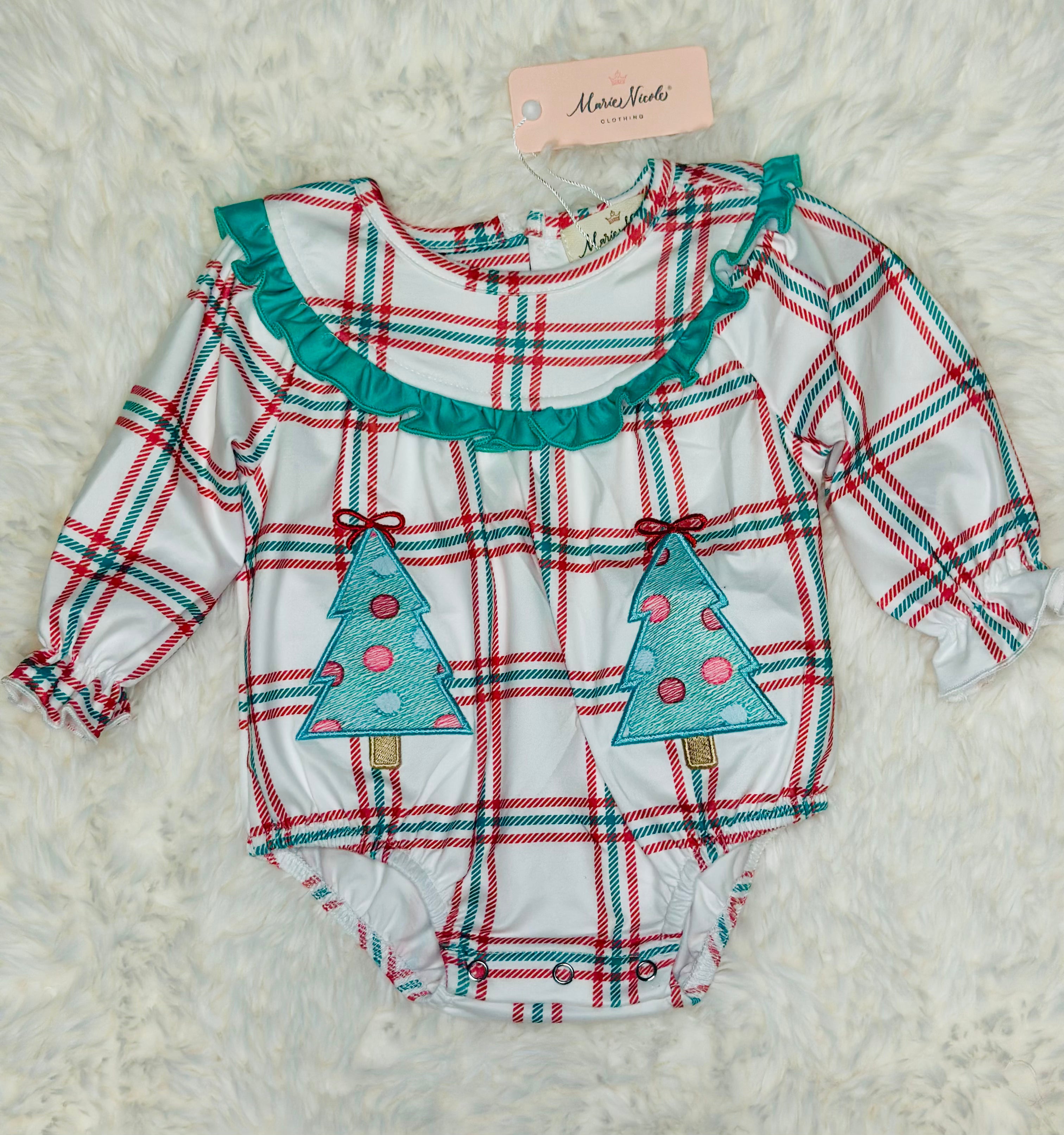 Christmas Gingham Bubble