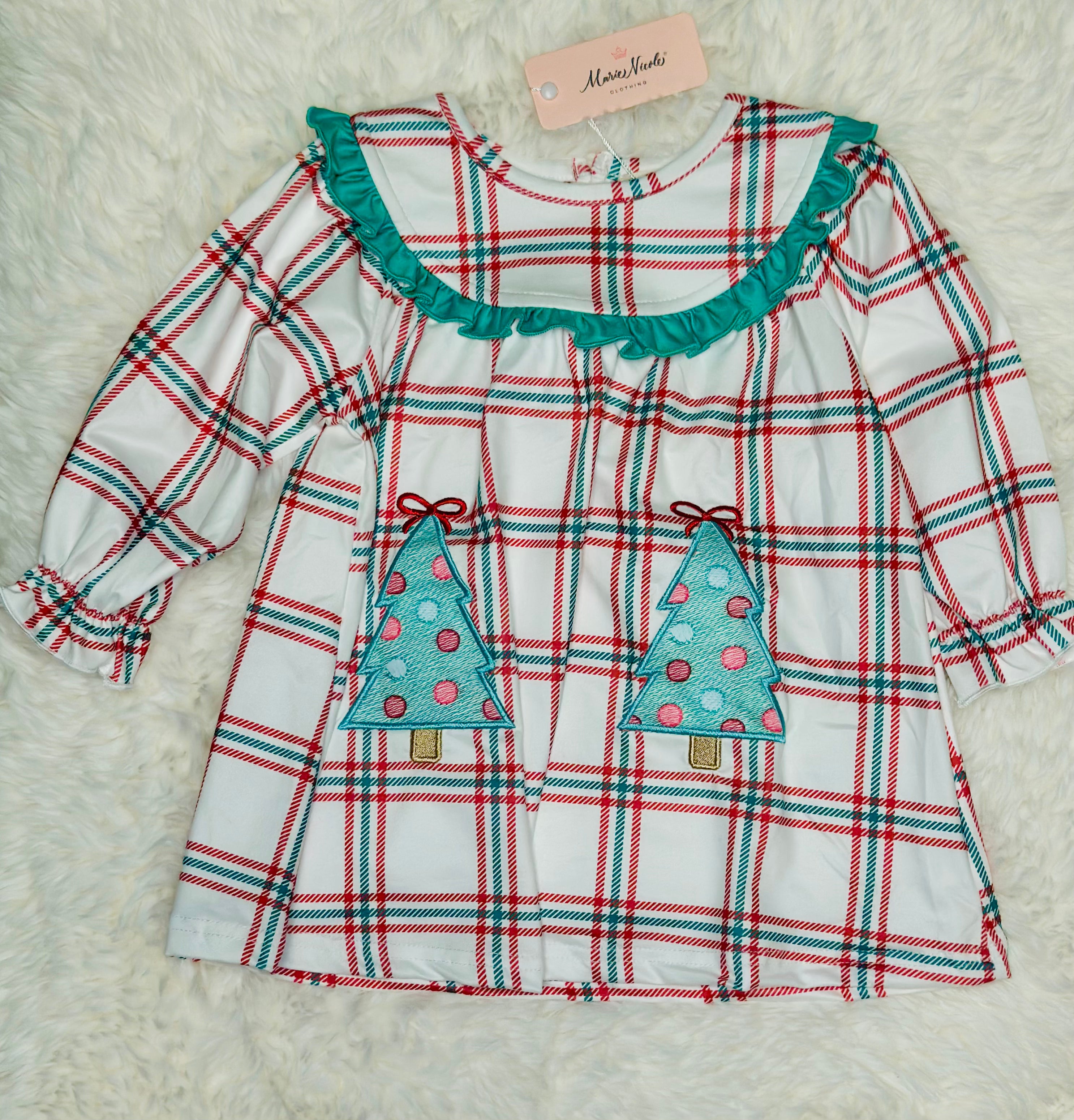 Christmas Gingham Dress