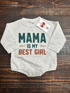 Mama Is My Best Girl Onesie