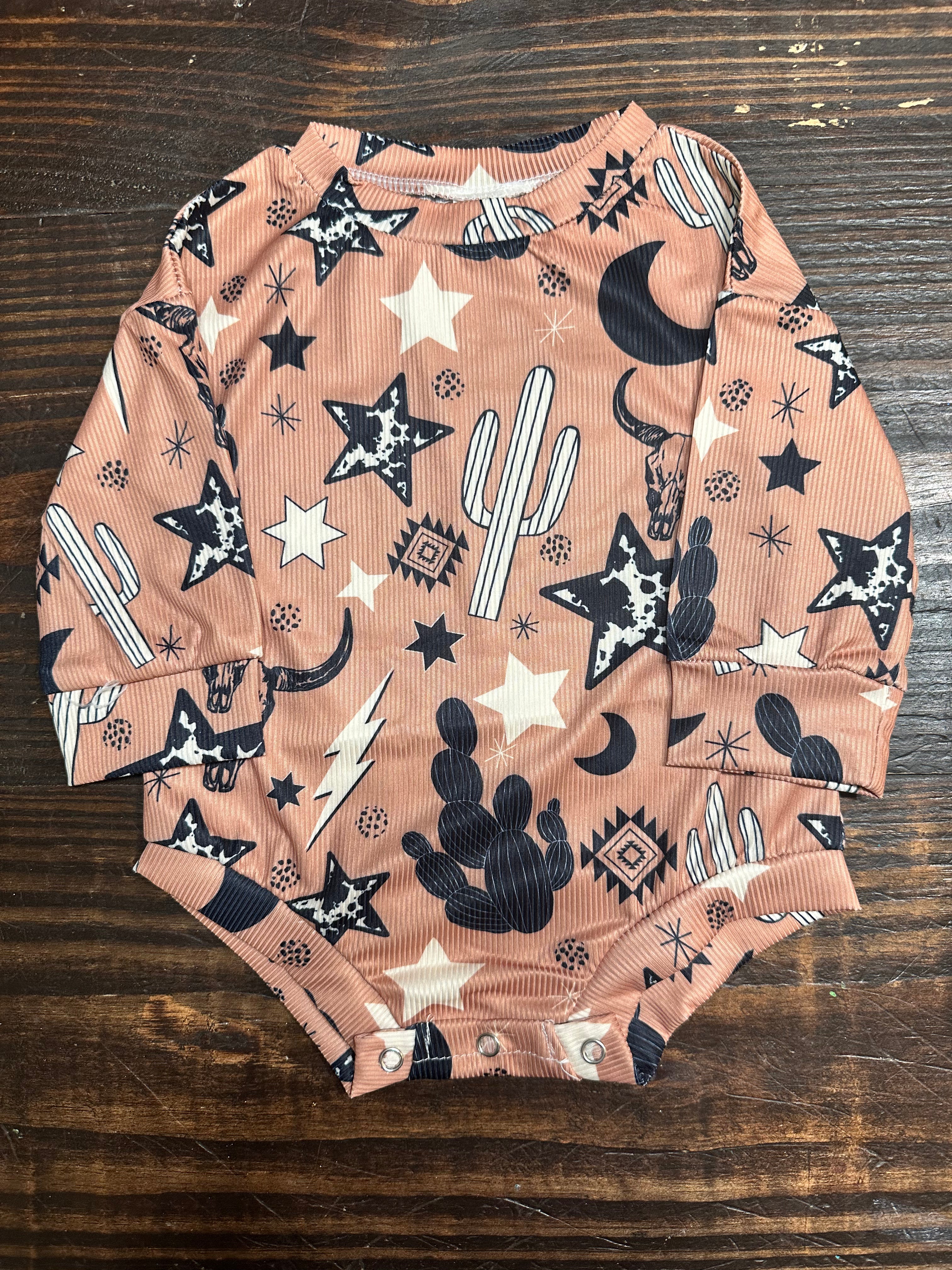 Camel Westen Onesie