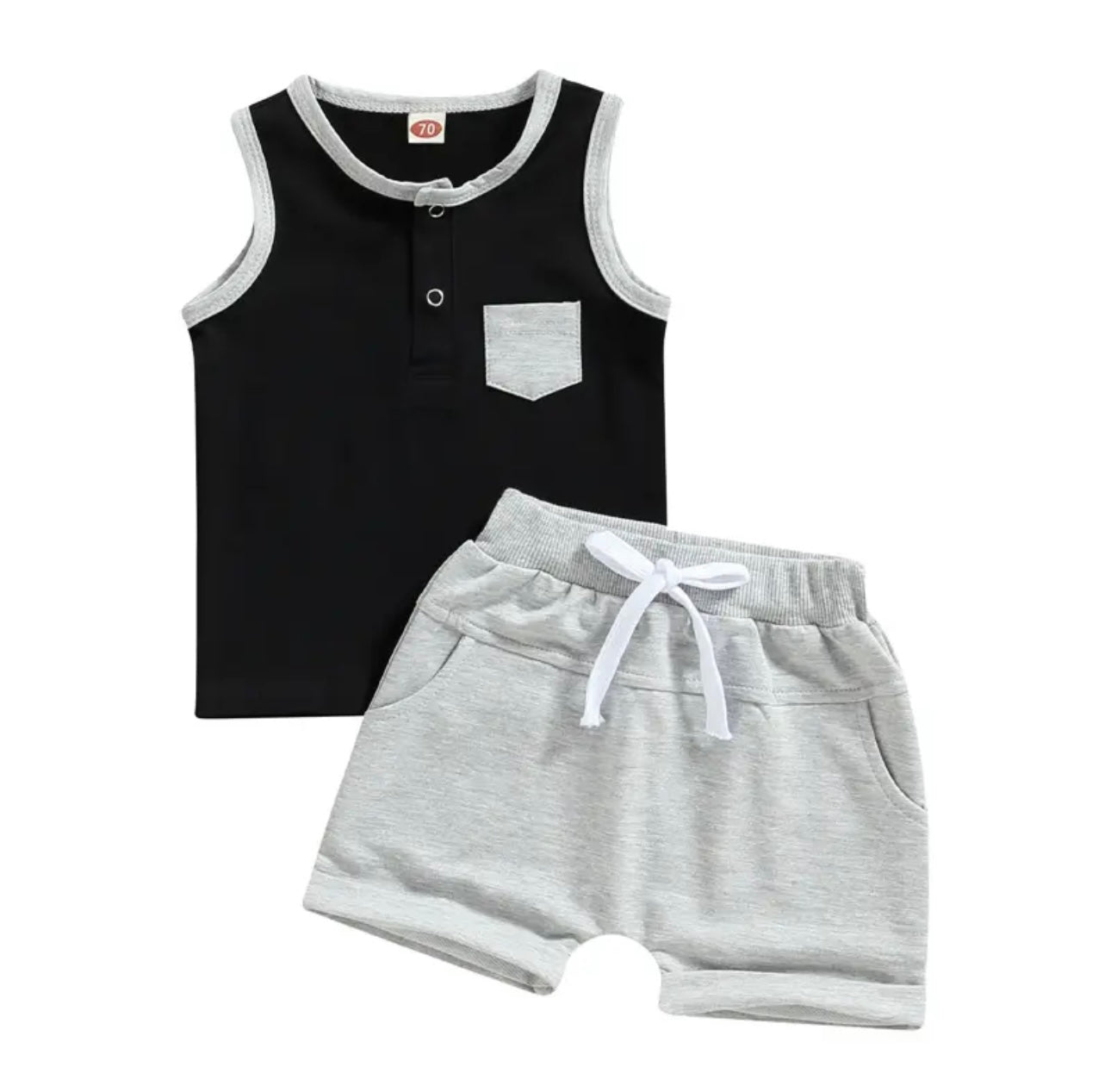 Black/Grey Tank Set