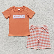 Orange Mama's Boy Set