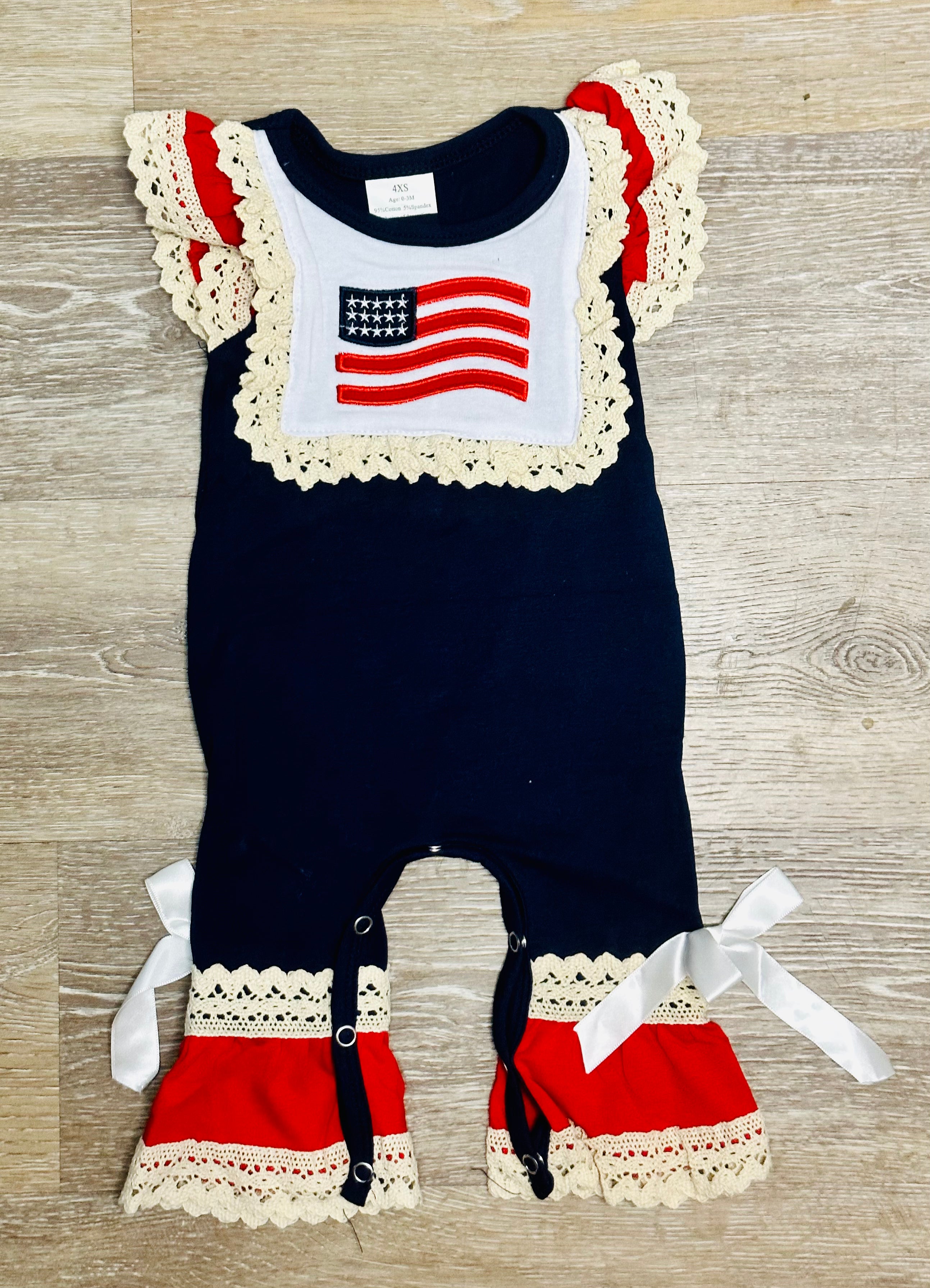 Flag Romper